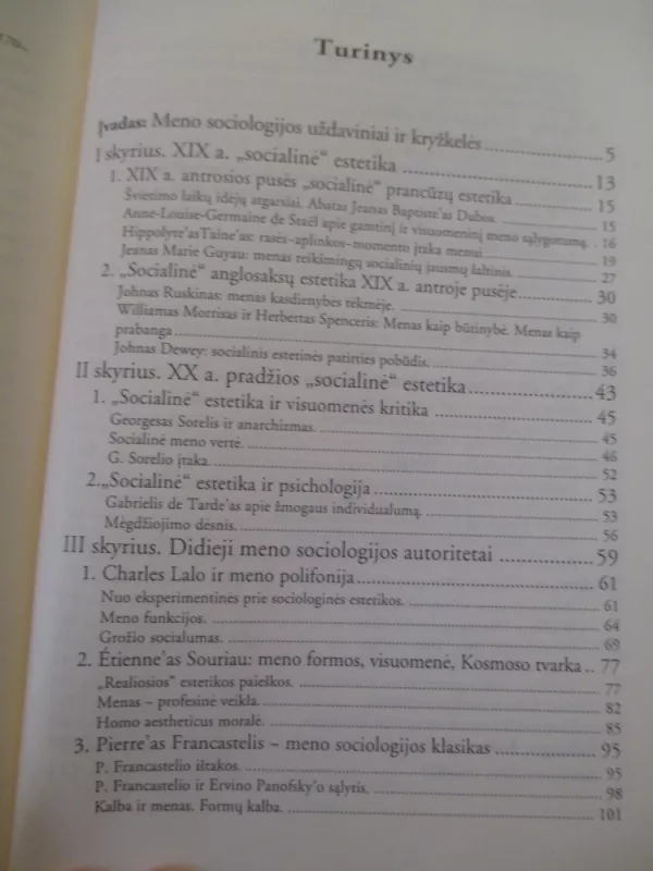 Meno sociologija - Algirdas Gaižutis, knyga 4