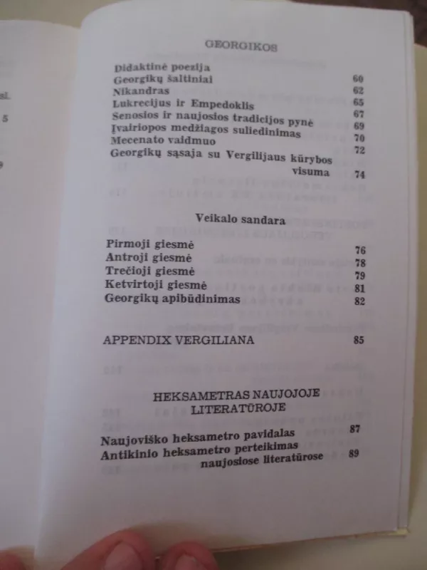 Bukolikos ir Georgikos - Autorių Kolektyvas, knyga 6