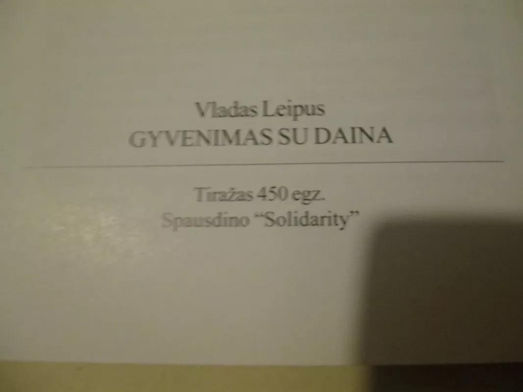 Gyvenimas su daina - Vl. Leipus, knyga 5