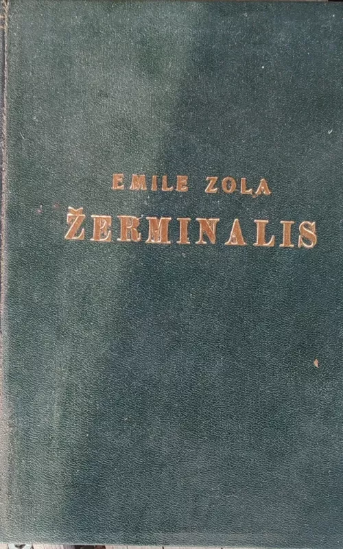 Žerminalis - Emile Zola, knyga