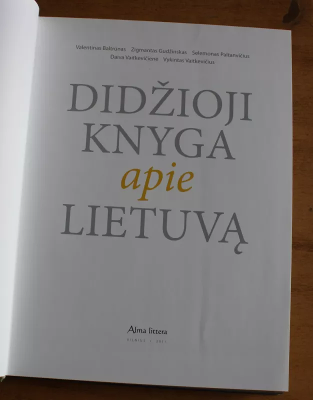 Didžioji knyga apie Lietuvą - Autorių Kolektyvas, knyga 3