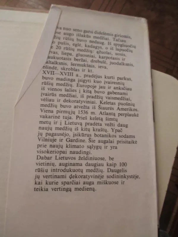 Lietuvos medžiai - Algirdas Navasaitis, knyga 5