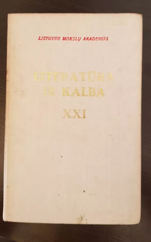 Literatūra ir kalba (XXI tomas) - Autorių Kolektyvas, knyga 2