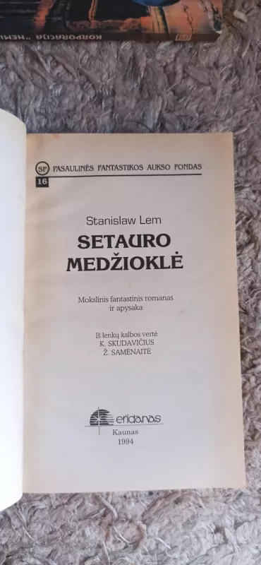 Setauro medžioklė - Stanislaw Lem, knyga 4