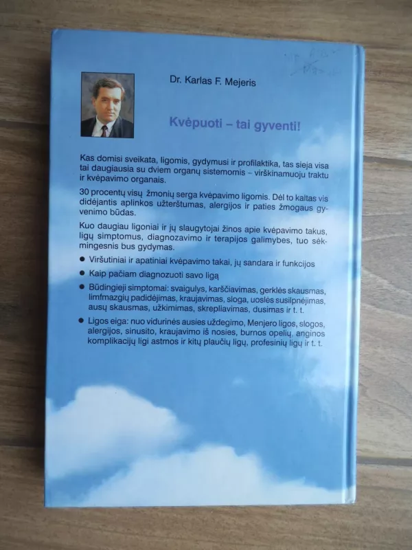 Kvėpavimo kompasas - Mejeris Karlas, knyga 5