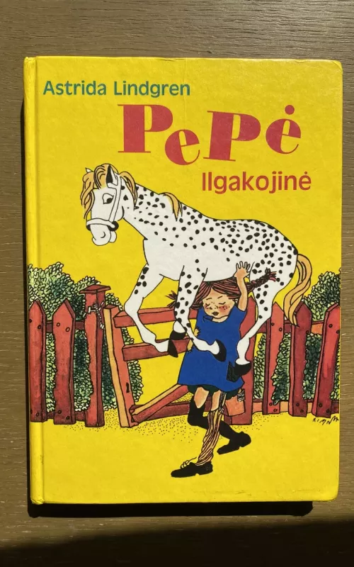 Pepė Ilgakojinė - Astrid Lindgren, knyga 2