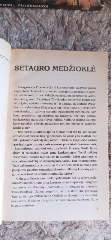 Setauro medžioklė - Stanislaw Lem, knyga 5