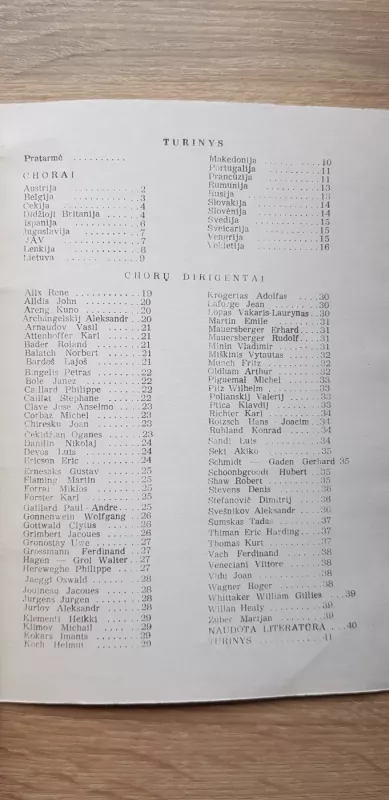 Kai kurie žymiausi pasaulio chorai ir chorų dirigentai - Algis Zaboras, knyga 3