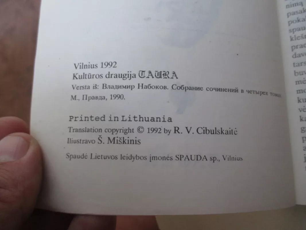 Laiškas Rusijon - Vladimiras Nabokovas, knyga 4