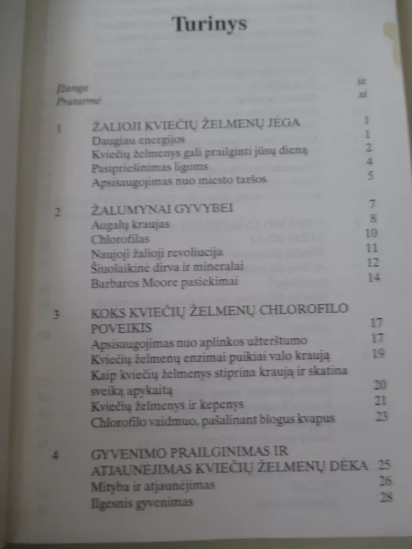 Kviečių želmenų knyga - Ann Wigmore, knyga 3