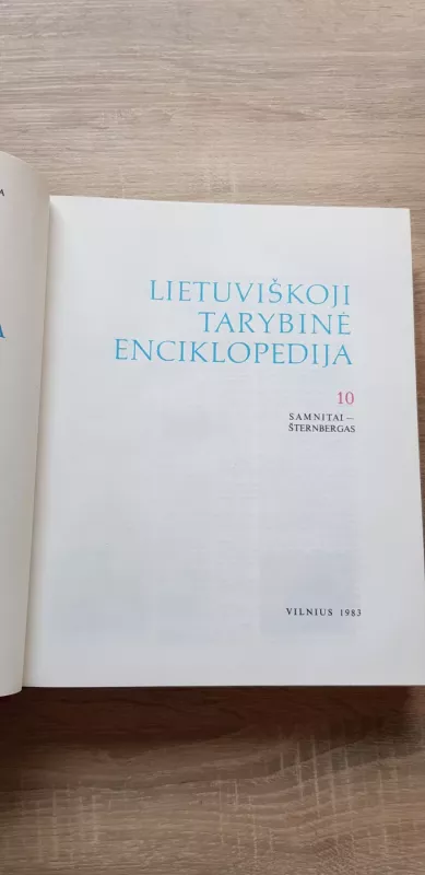 Lietuviškoji tarybinė enciklopedija (10 tomas) - Autorių Kolektyvas, knyga 4