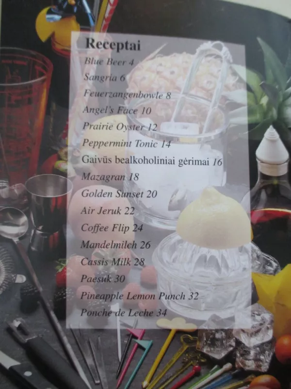 Gėrimai - Laura Conti, knyga 3