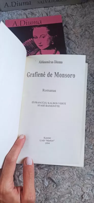 Grafienė de Monsoro (2 tomai) - Aleksandras Diuma, knyga 4