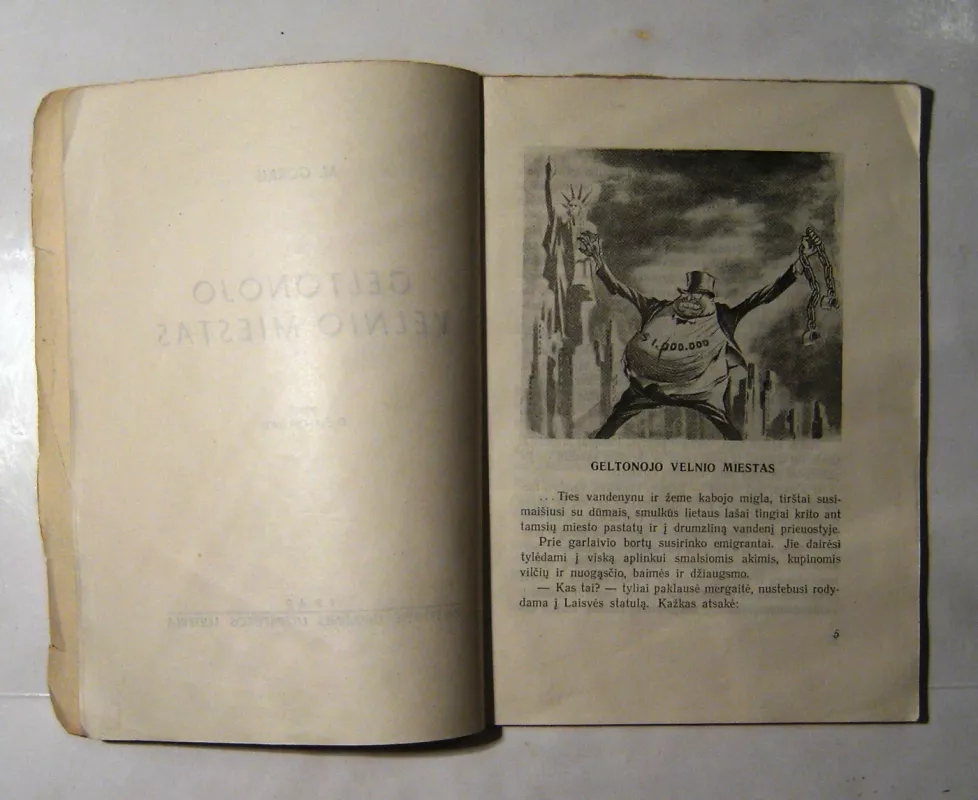 Geltonojo velnio miestas - M. Gorkis, knyga 6