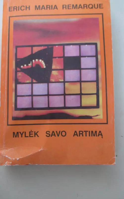 Mylėk savo artimą - Erich Maria Remarque, knyga 2