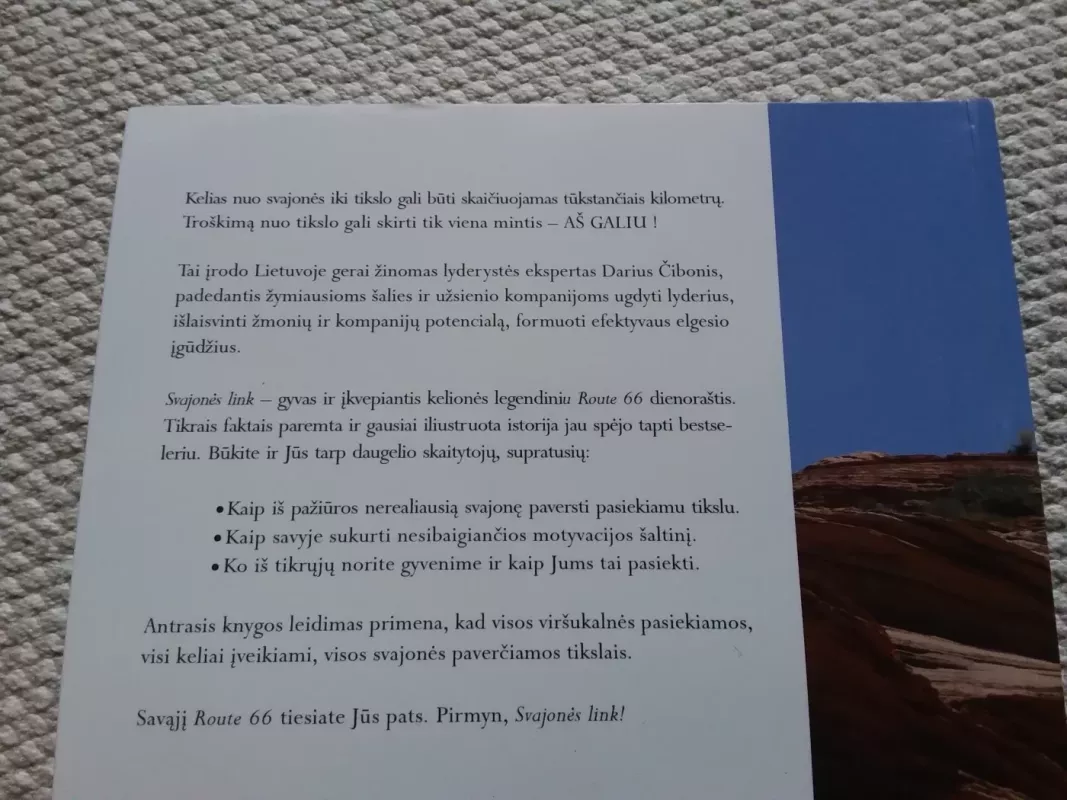 Svajonės Link - Darius Čibonis, knyga 6