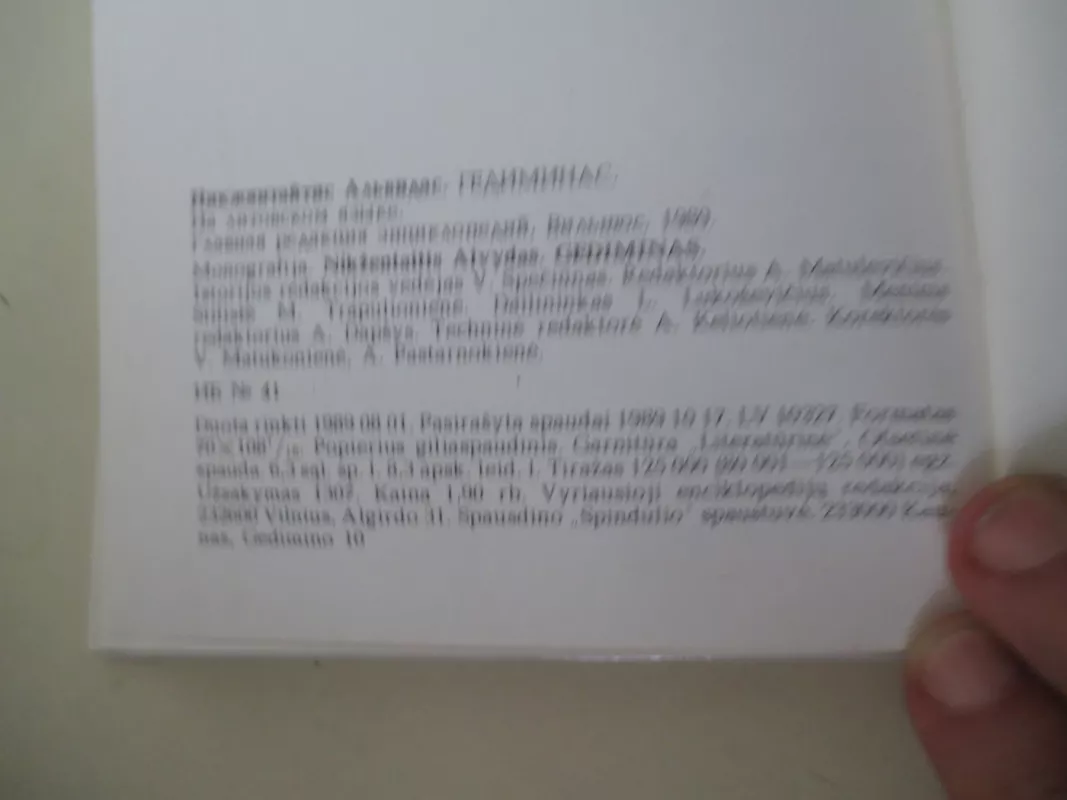 Gediminas - Alvydas Nikžentaitis, knyga 5