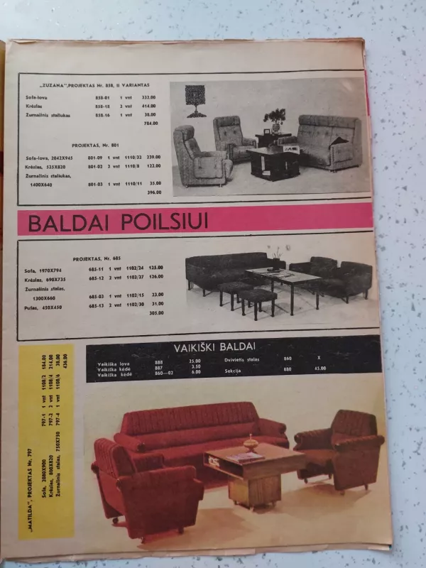 Lietuviški baldai 1979 - Autorių Kolektyvas, knyga 3