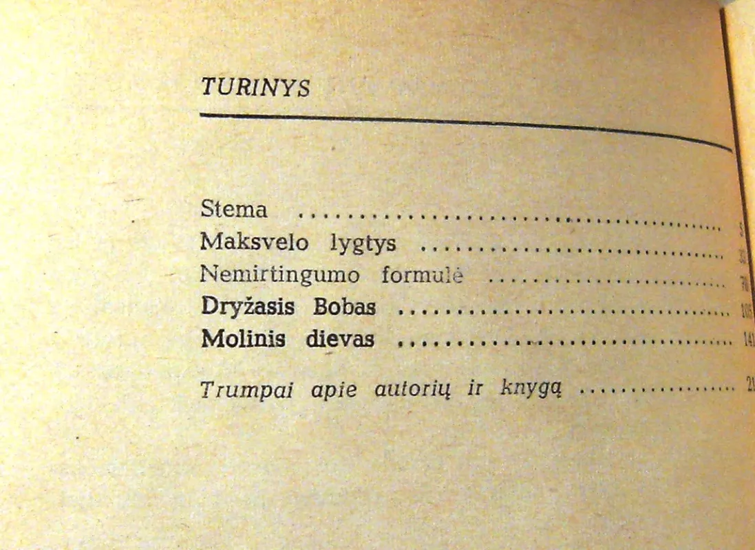 Nemirtingumo formulė - Anatolijus Dneprovas, knyga 6