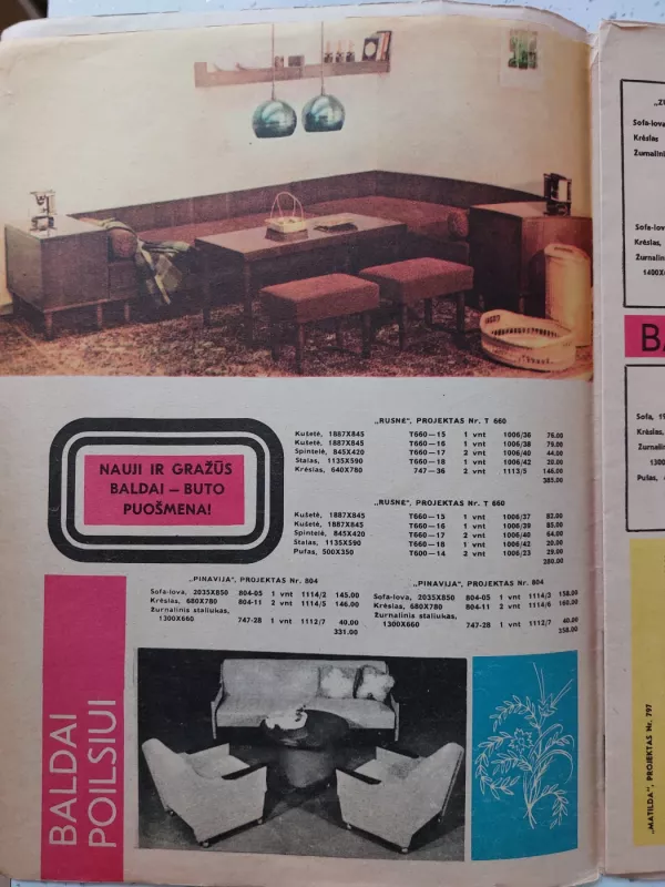 Lietuviški baldai 1979 - Autorių Kolektyvas, knyga 4