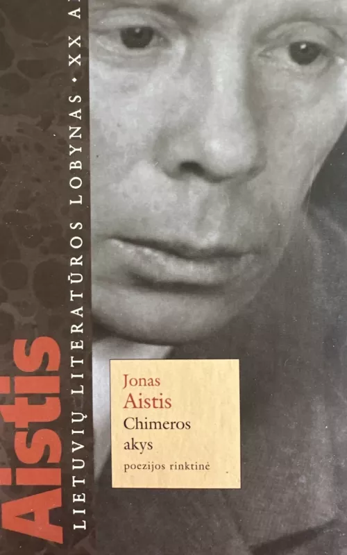 Chimeros akys - Jonas Aistis, knyga