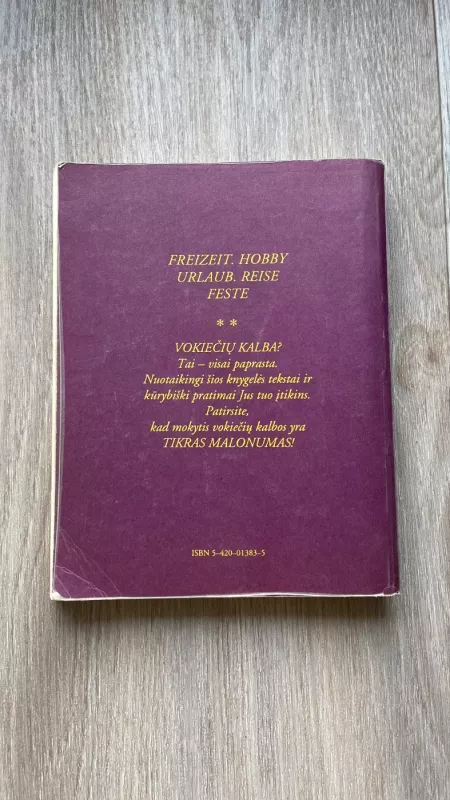 Wir lesen und sprechen deutsch - L. Andrikytė, E.  Marcijonienė, knyga 3