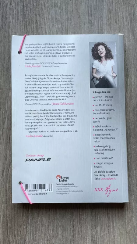 Spintologija. Teen - Gilytė Agnė, knyga 3