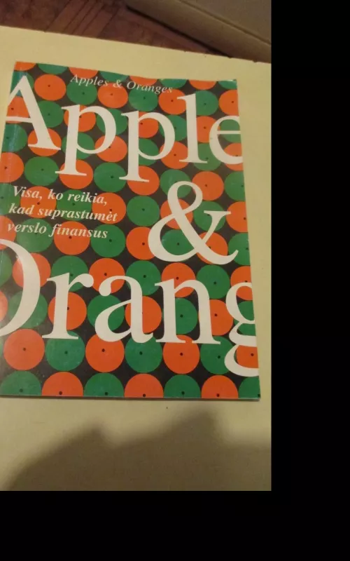 Apples and Oranges - Klasas Mellanderis, knyga