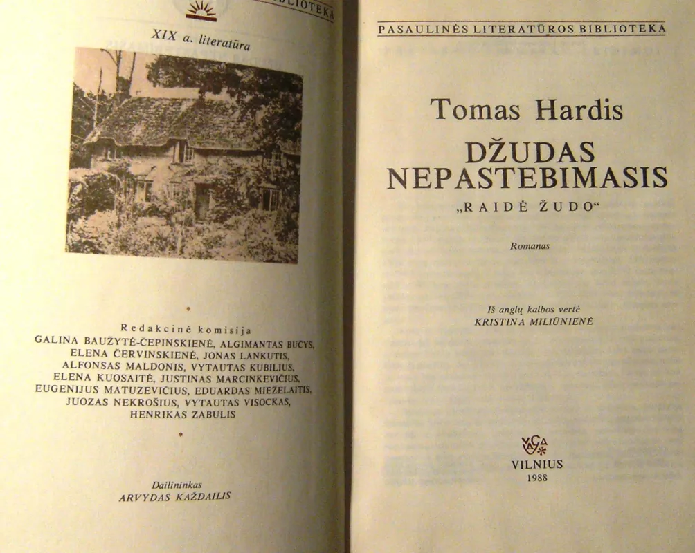 Džudas nepastebimasis - Tomas Hardis, knyga 5