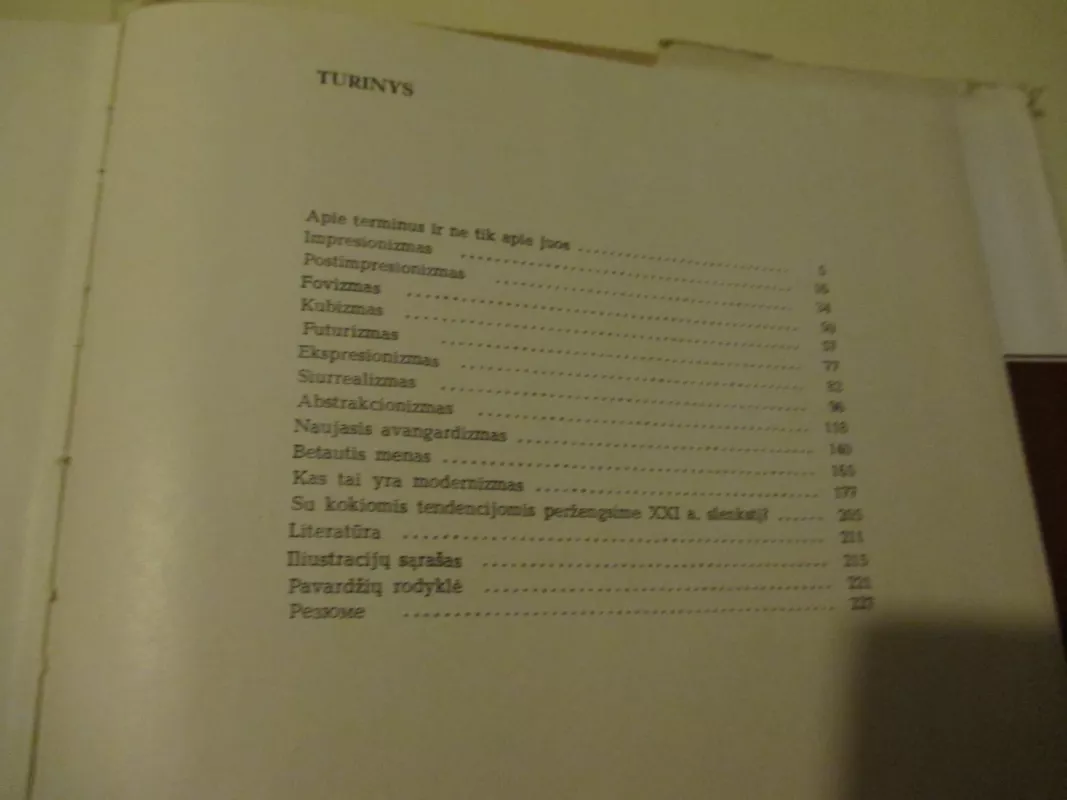 Modernizmo metmenys - Lionginas Šepetys, knyga 6