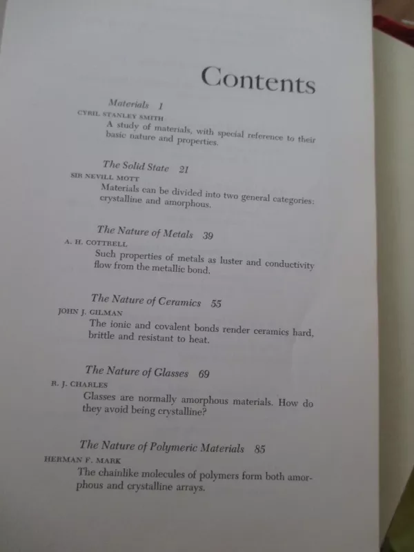 Materials - A Scientific American Book - Autorių Kolektyvas, knyga 3