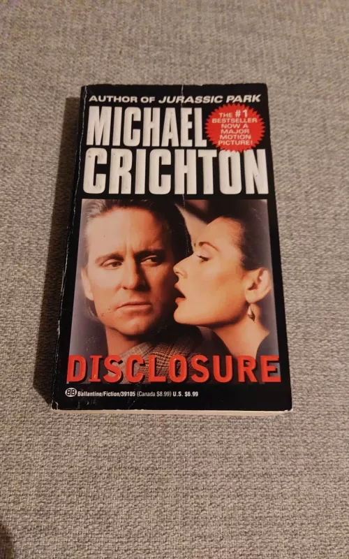 Disclosure - Michael Crichton, knyga