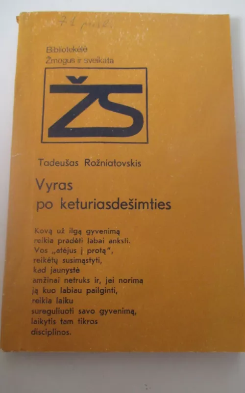 Vyras po keturiasdešimties - Tadeušas Rožniatovskis, knyga 2
