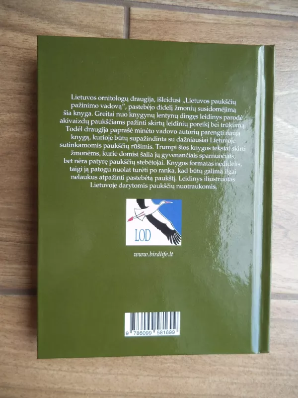 Pažinkime Lietuvos paukščius - Vytautas Jusys, knyga 4