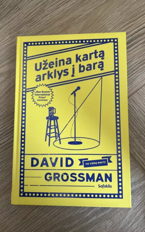 Užeina kartą arklys į barą - David Grossman, knyga