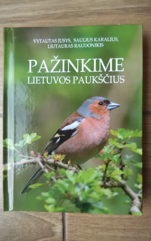 Pažinkime Lietuvos paukščius - Vytautas Jusys, knyga 2