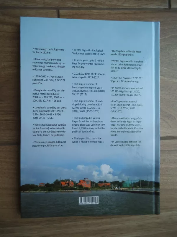 "Ventės ragas: ornitologinė stotis" - Vytautas Jusys, knyga 4