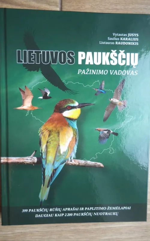 "Lietuvos paukščių pažinimo vadovas" - Vytautas Jusys, knyga