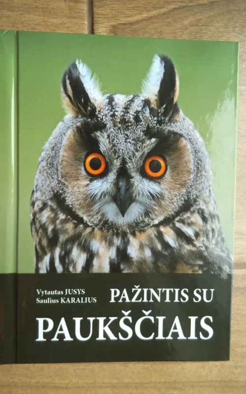 "Pažintis su paukščiais" - Vytautas Jusys, knyga