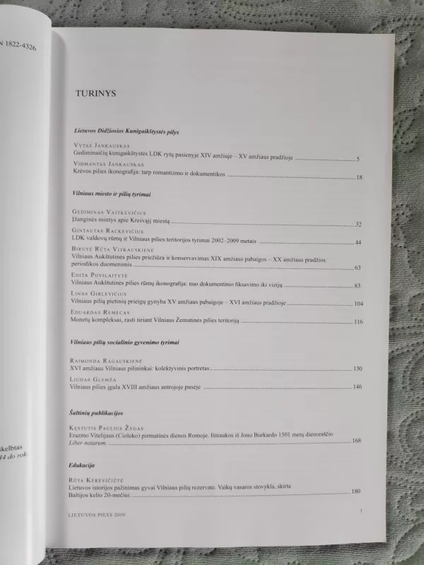 Lietuvos pilys 2009, 5 - Autorių Kolektyvas, knyga 3