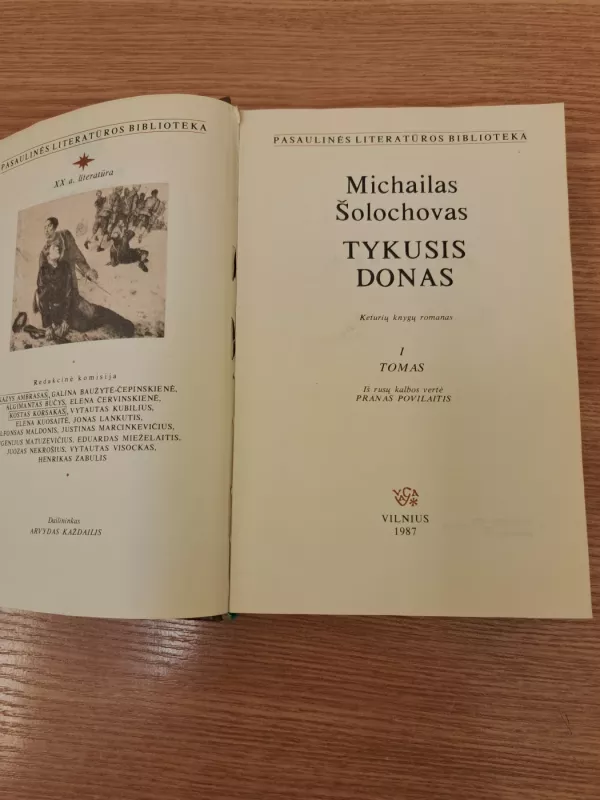 Tykusis donas - M. Šolochovas, knyga 3