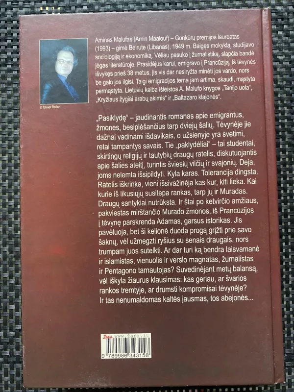 Pasiklydę - Amin Maalouf, knyga 3