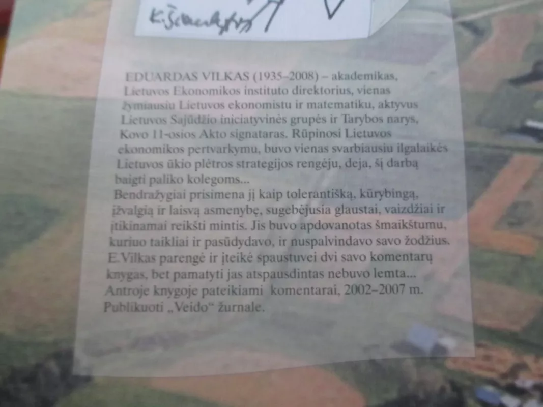 Ekonominis Lietuvos veidas - Eduardas Vilkas, knyga 4