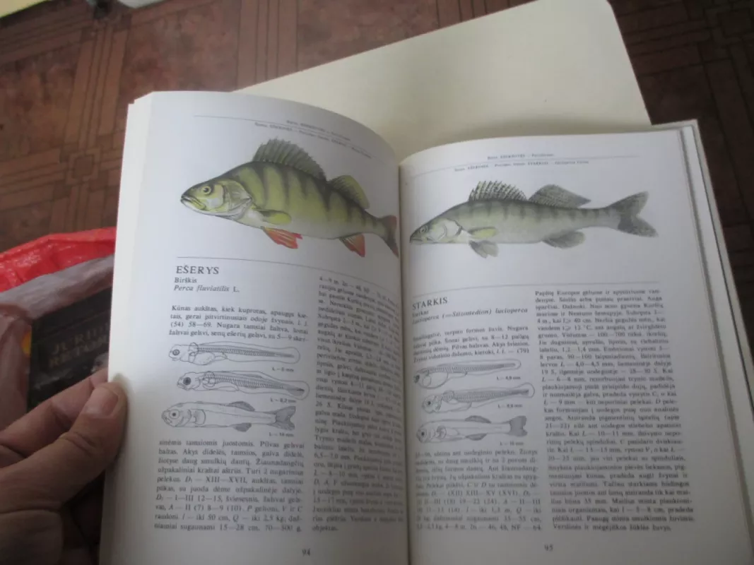 Lietuvos žuvys - Juozas Virbickas, knyga 5