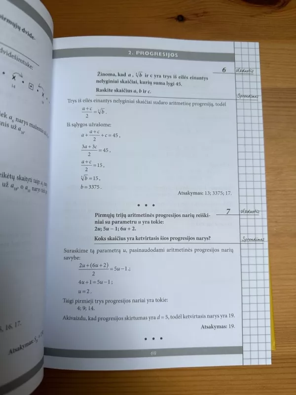 Matematika gimnazistams - Bronislovas Burgis, knyga 5