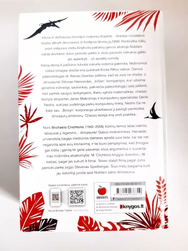 Juros periodo parkas - Michael Crichton, knyga 3