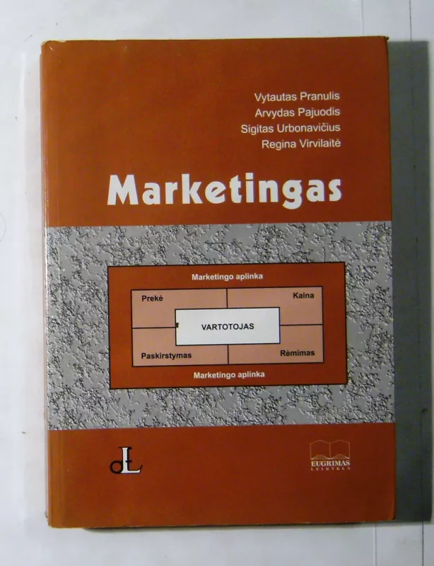 Marketingas - A. Pajuodis, R.  Virvilaitė, V.  Pranulis, S.  Urbonavičius, knyga 3