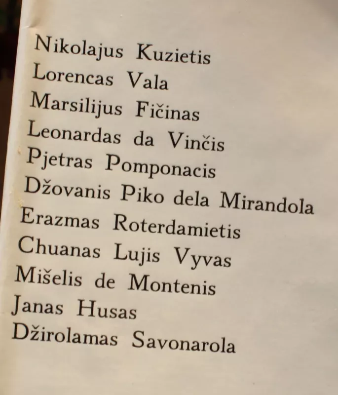 Filosofijos istorijos chrestomatija. Renesansas - B. Genzelis, knyga 4