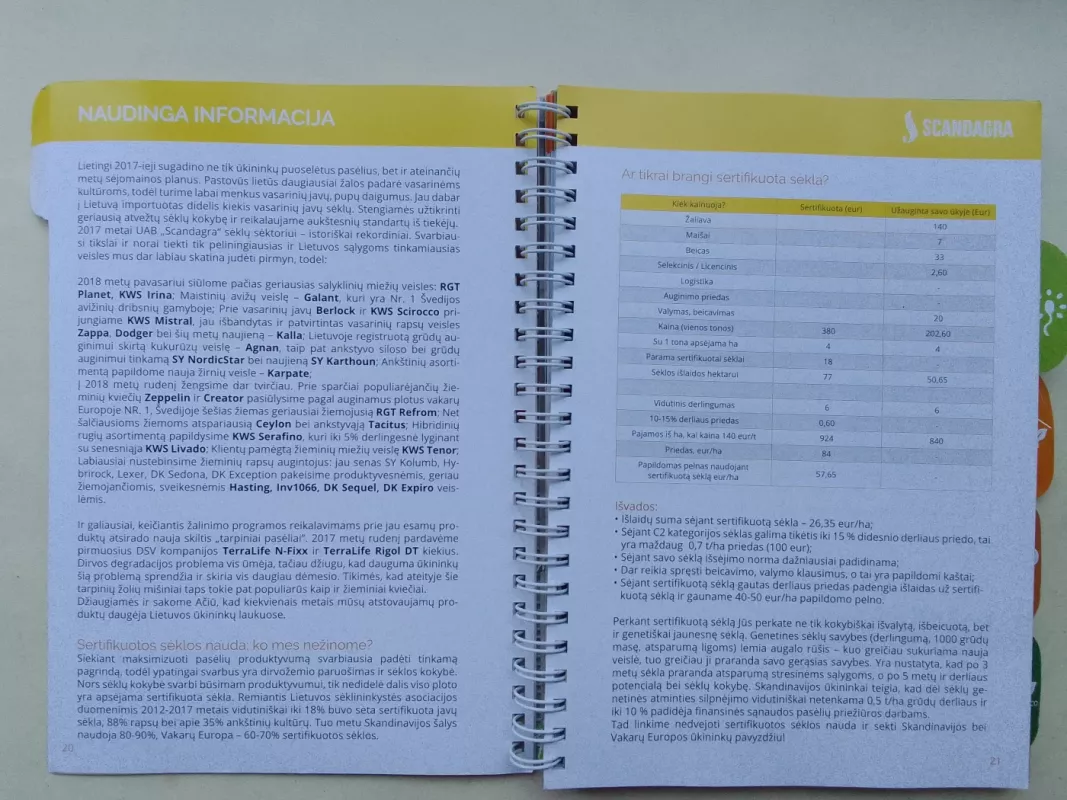 Scandagra Produktų katalogas 2018 - Autorių Kolektyvas, knyga 5
