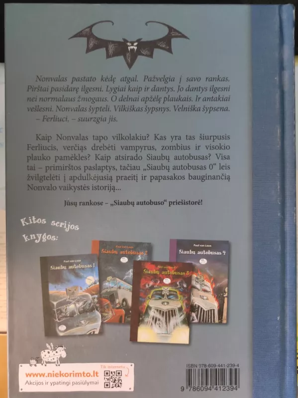 Siaubų autobusas 0 - Paul van Loon, knyga 3